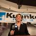Newly elected Circuit Judge Carol Kuhnke speaks to a crowd as she thanks them for their support through the election while at an election night party at Weber's Inn on Tuesday. Courtney Sacco I AnnArbor.com 